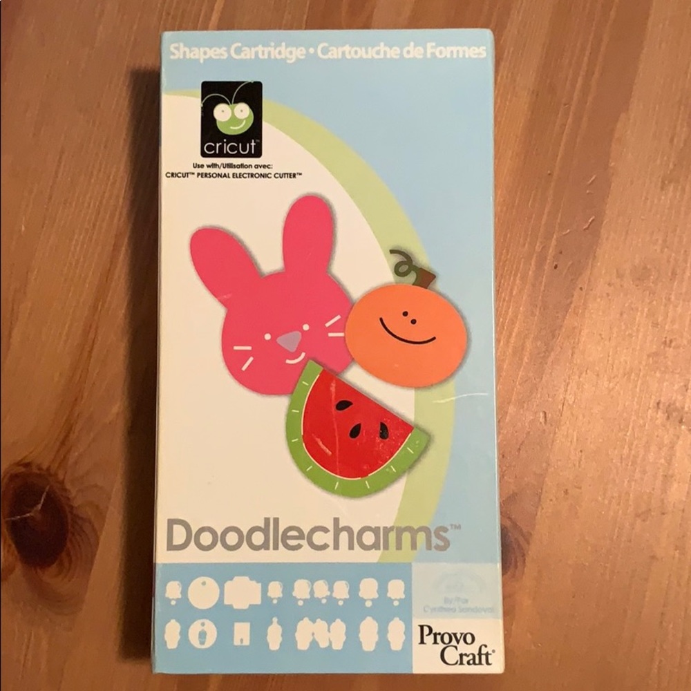 Cricut cartridge. Doodlecharms. Linked